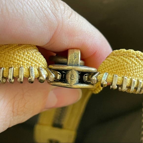 Celine mini luggage tote in smooth leather light yellow - Picture 13 of 15